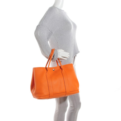 Hermes Negonda Garden Party 36 MM Orange 2 of 8