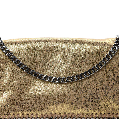Stella McCartney Metallic Shaggy Deer Falabella Crossbody Bag Gold 10 of 10