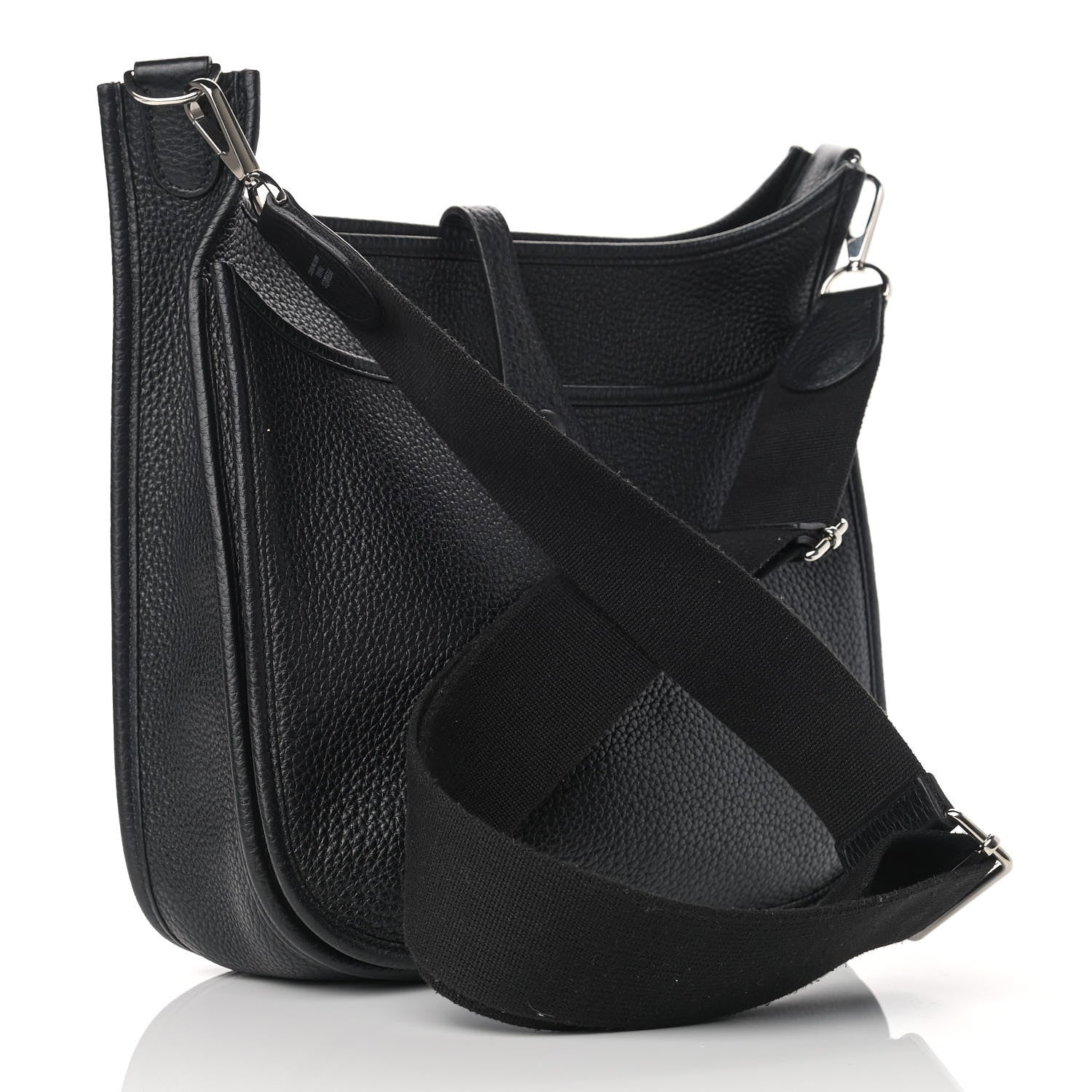 Hermes Taurillon Clemence Evelyne III PM Black 2 of 10