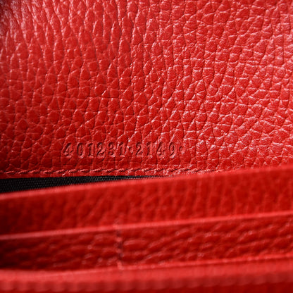 Gucci Calfskin Mini Dionysus Chain Wallet Hibiscus Red 8 of 10