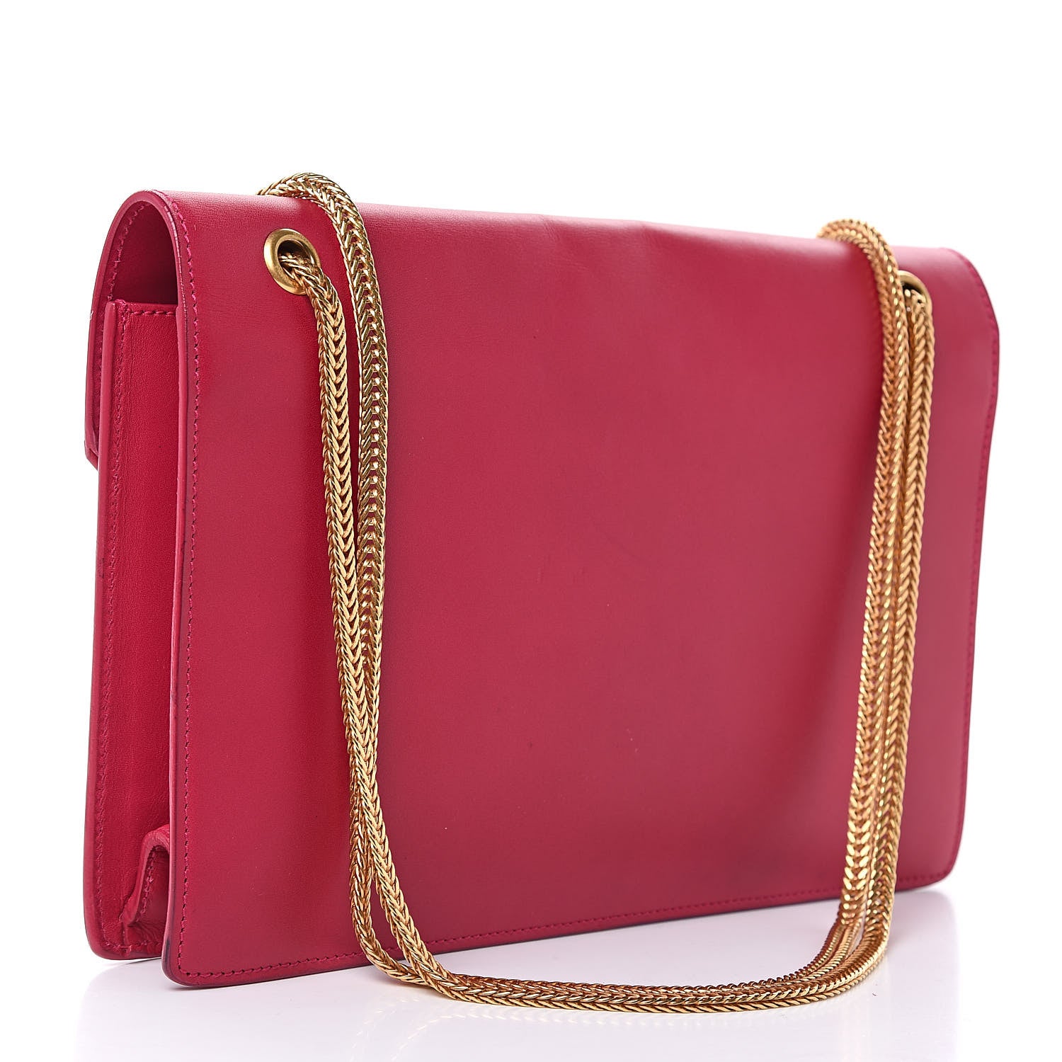 Saint Laurent Calfskin Medium Classic Betty Fuchsia 3 of 14