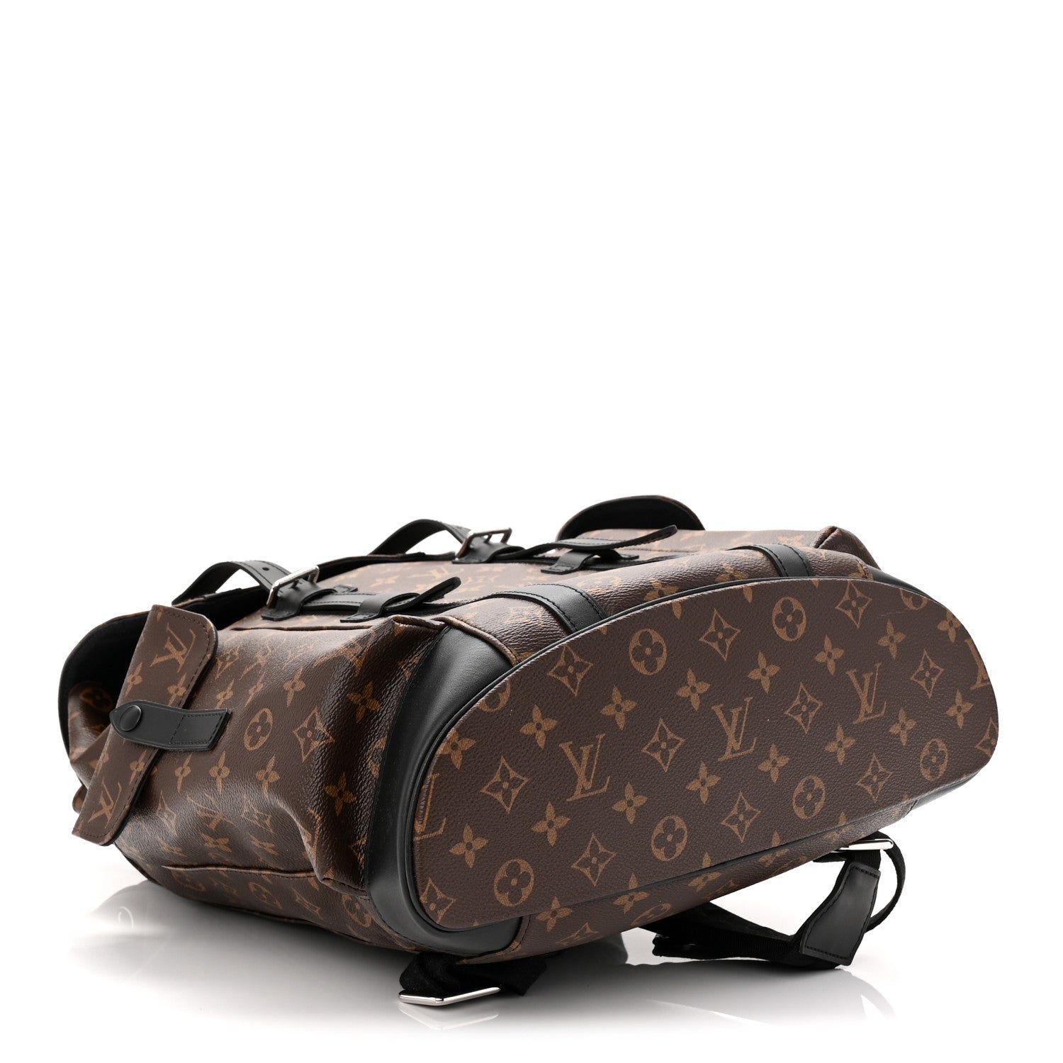 Louis Vuitton Monogram Macassar Christopher PM Backpack 4 of 10