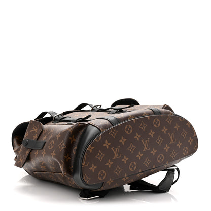 Louis Vuitton Monogram Macassar Christopher PM Backpack 4 of 10