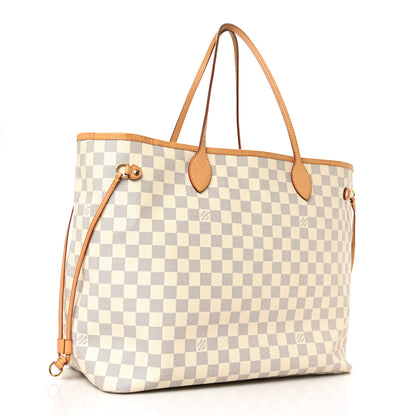 Louis Vuitton Damier Azur Neo Neverfull GM Rose Ballerine 3 of 9