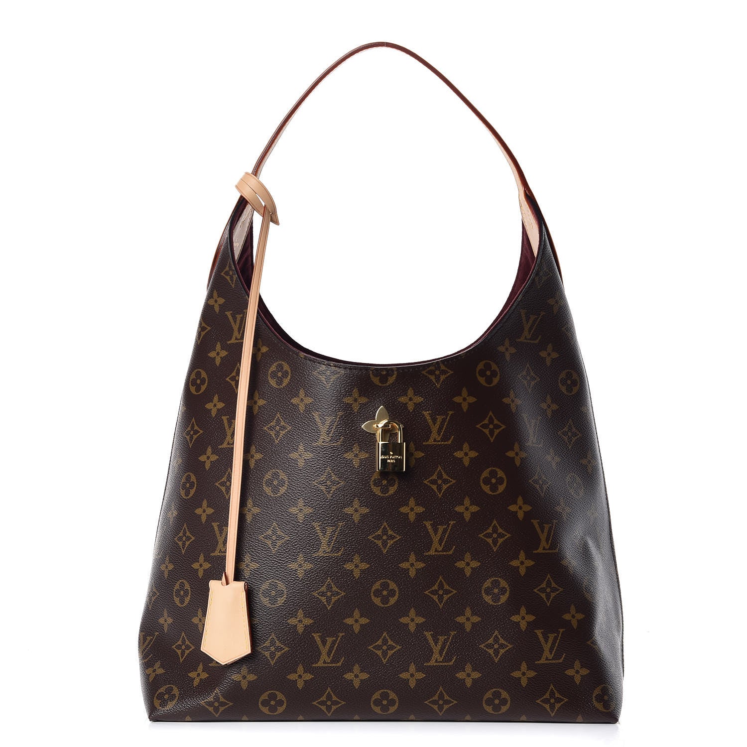 Louis Vuitton Monogram Flower Hobo Beige 1 of 16