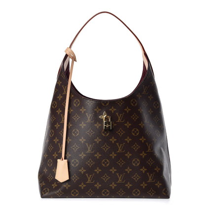 Louis Vuitton Monogram Flower Hobo Beige 1 of 16