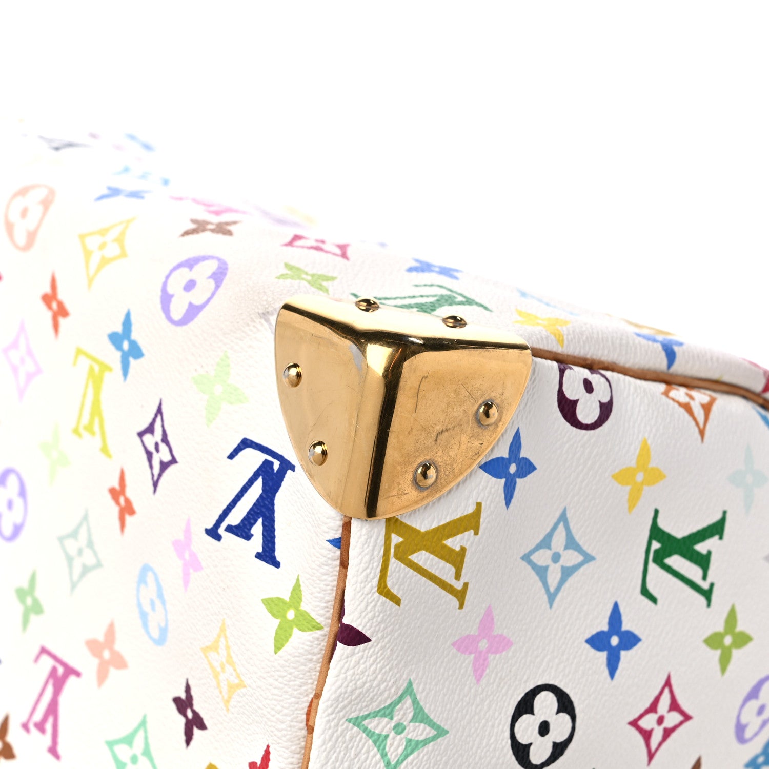 Louis Vuitton Monogram Multicolor Speedy 30 White 10 of 18