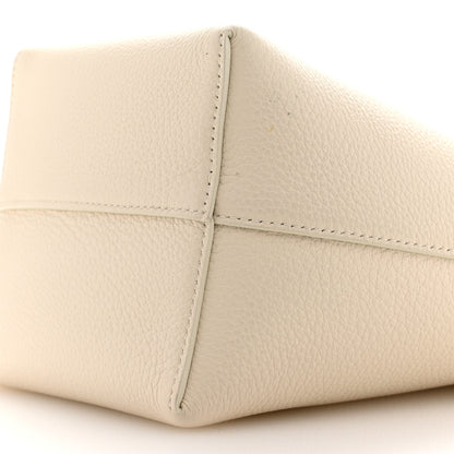 The Row Grained Calfskin Small N/S Park Tote Ivory 9 of 9