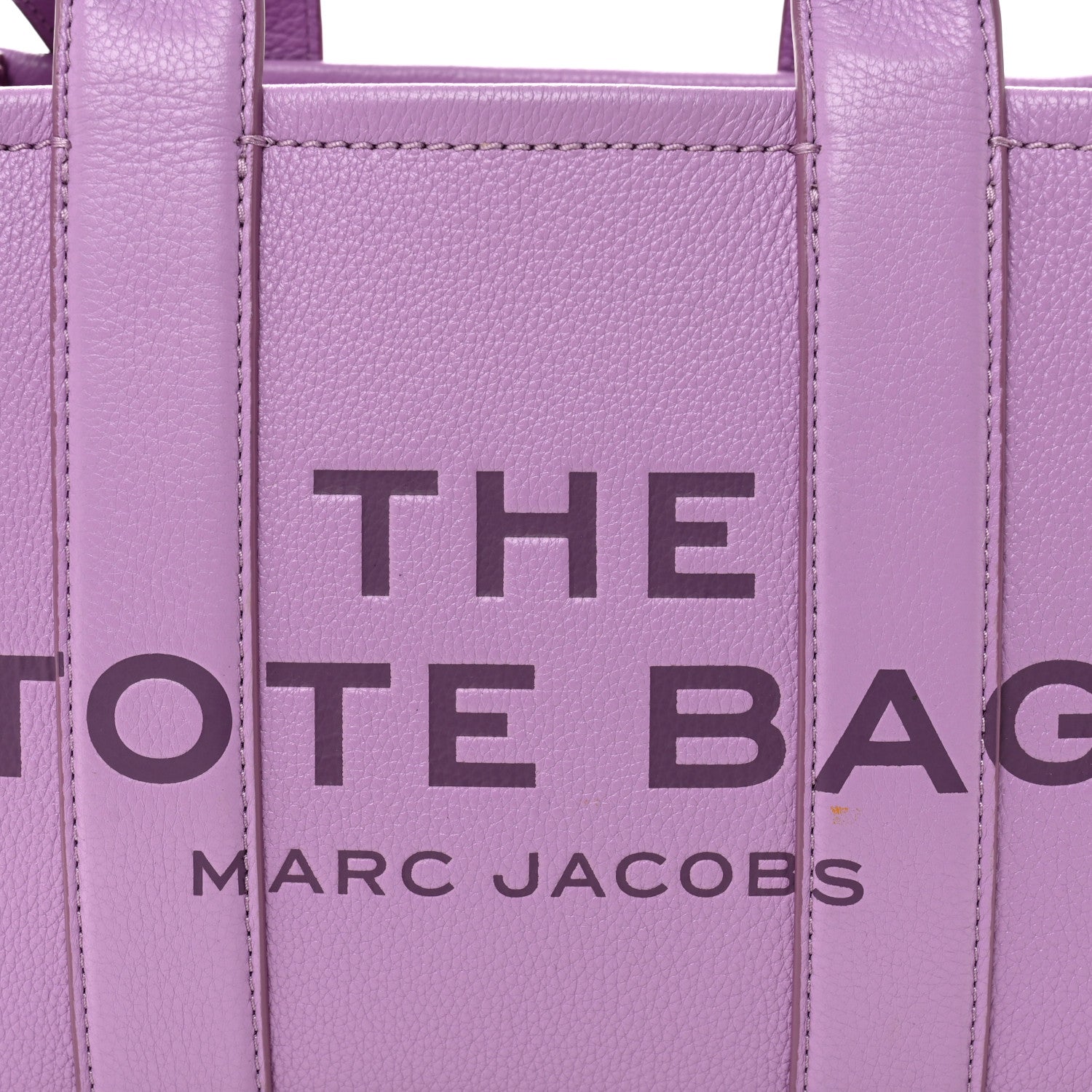 Marc Jacobs Grained Calfskin Small The Tote Bag Regal Orchid 8 of 12