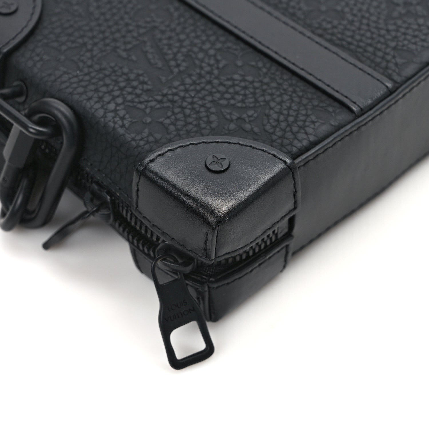 Louis Vuitton Taurillon Monogram Soft Trunk Wallet Black 10 of 12