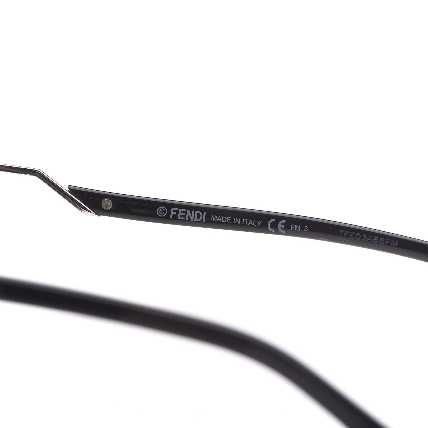 Fendi Sunglasses FF 0244/F/S Black 7 of 7