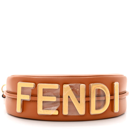 Fendi Vitello Grace Matte Mini Fendigraphy Hobo Bag Brandy 11 of 12
