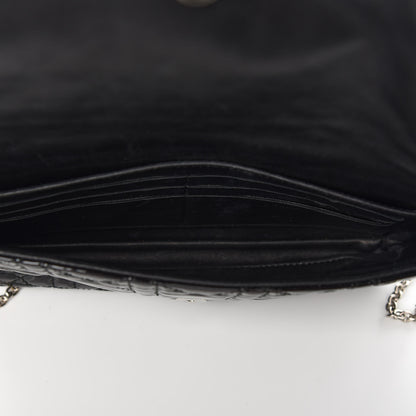 Christian Dior Patent Cannage Wallet on Chain Pouch Black 7 of 9