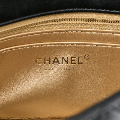 Chanel Lambskin Quilted Mini Rectangular Pearl Crush Flap Black 6 of 11