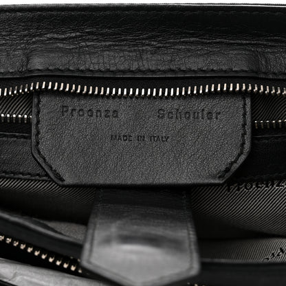 Proenza Schouler Nylon Calfskin Medium PS1 Satchel Black 7 of 15