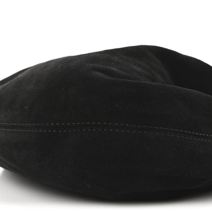 Chloe Suede Calfskin Small Snake Bracelet Hobo Bag Black 9 of 9