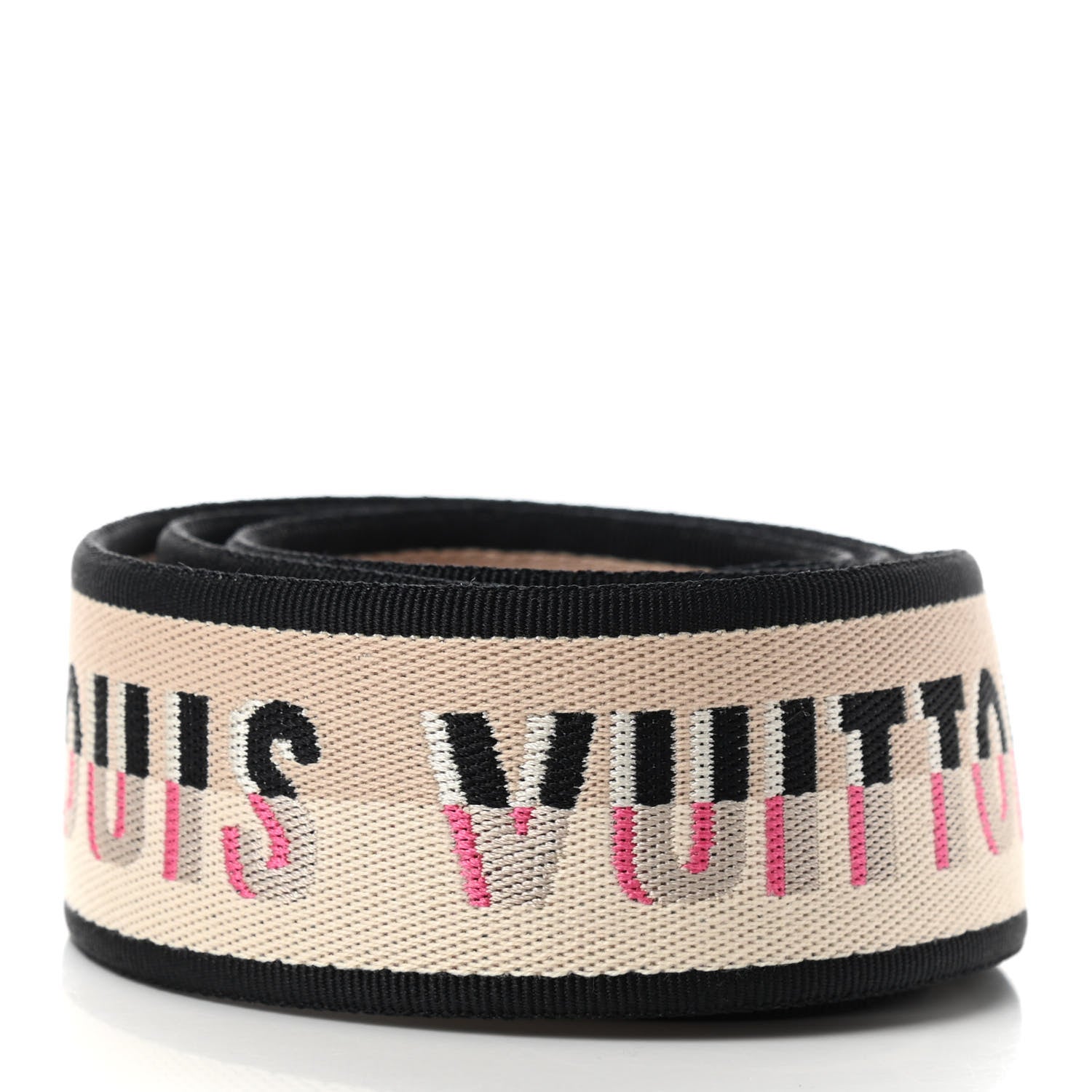 Louis Vuitton Jacquard Speedy Bandouliere 20 Shoulder Strap Black 2 of 3