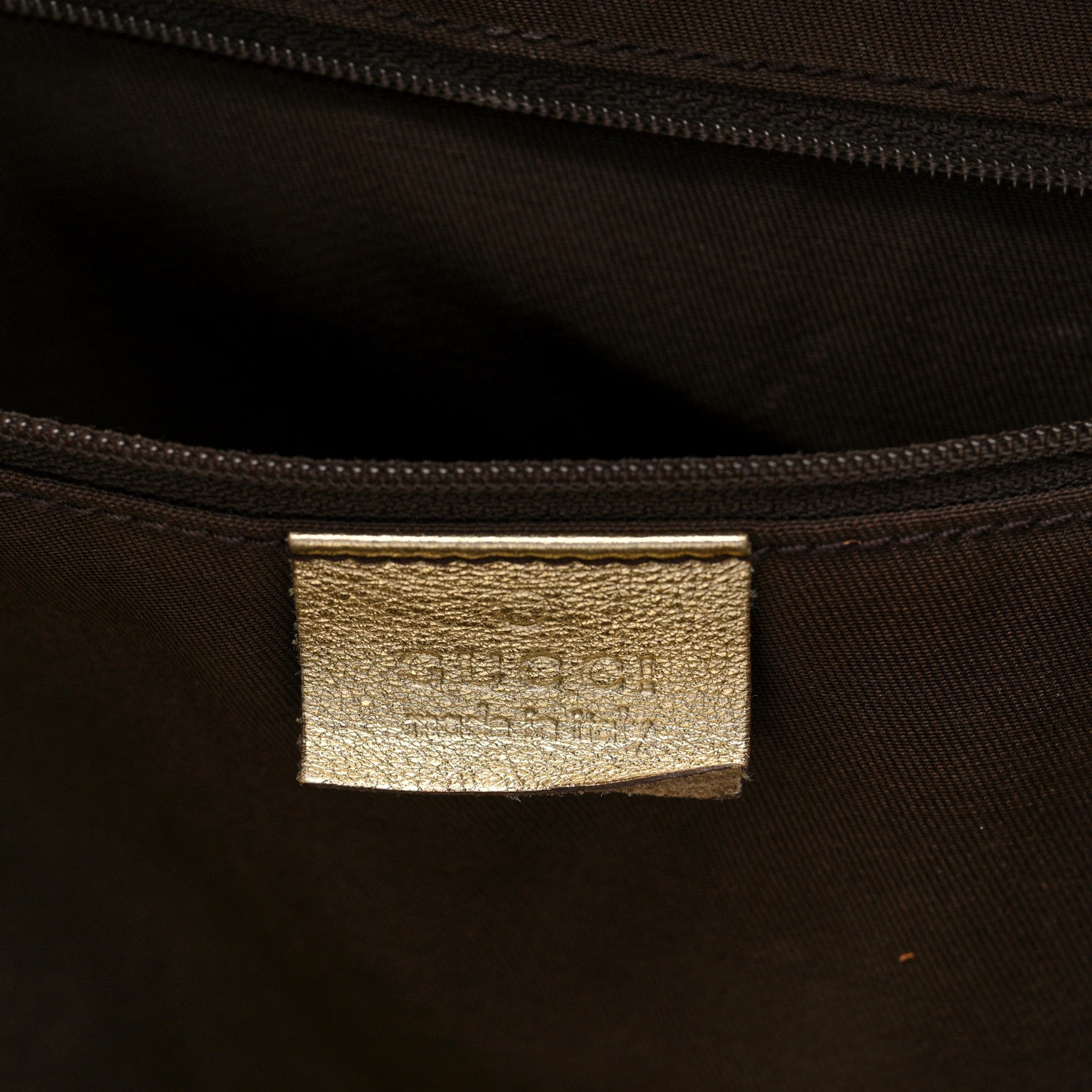 Gucci Monogram D Gold Tote Metallic Gold 10 of 19