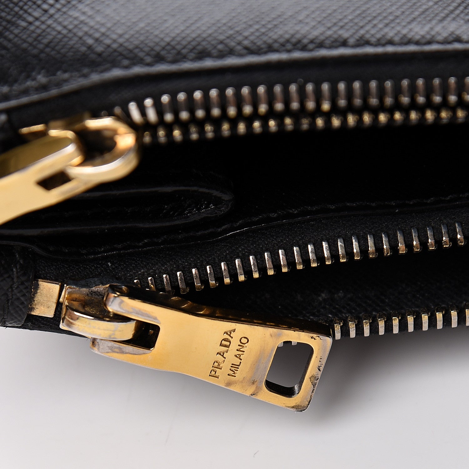 Prada Saffiano Medium Galleria Double Zip Tote Black 24 of 26