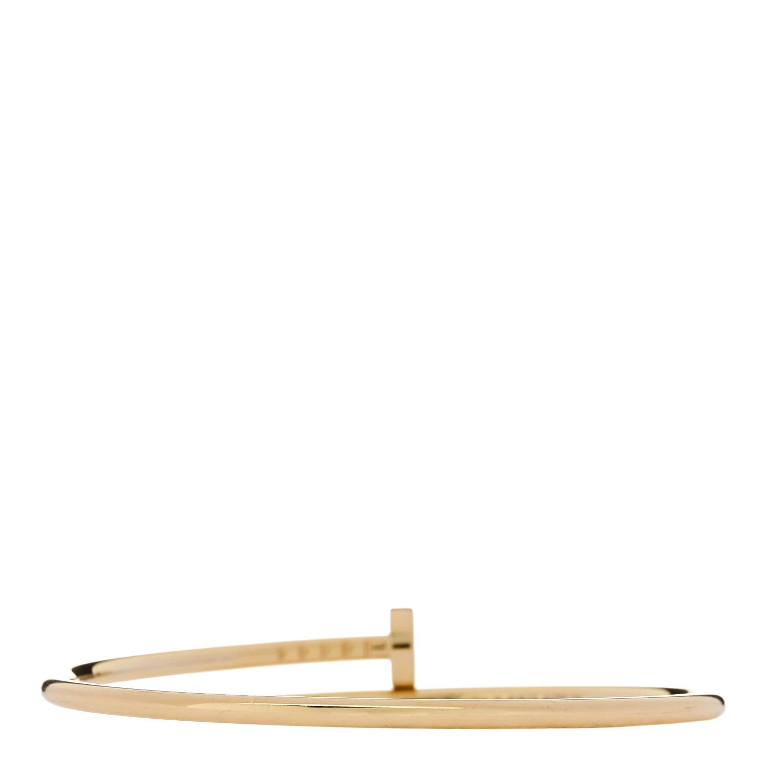 Cartier 18K Yellow Gold Small Juste Un Clou Bracelet 16 2 of 4