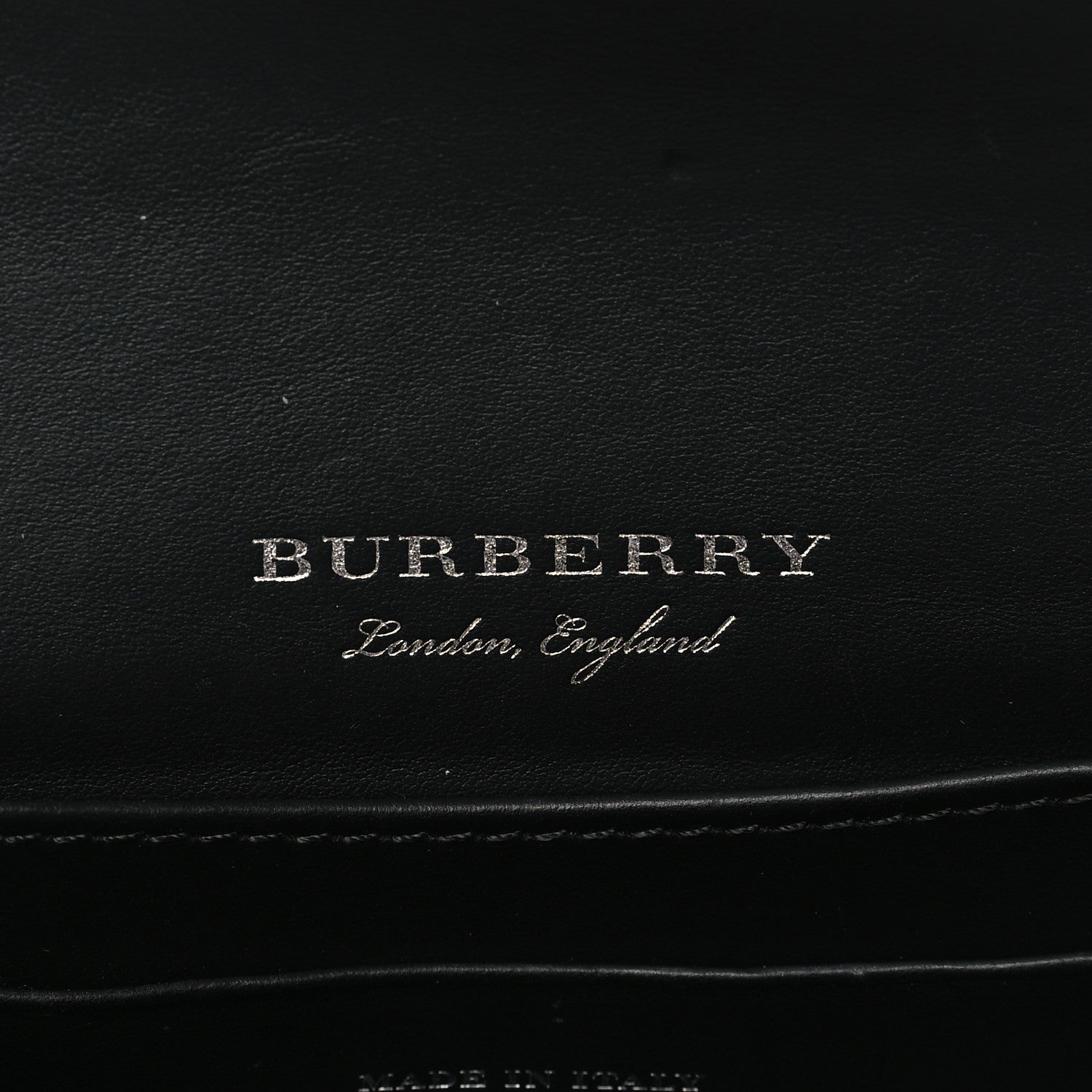 Burberry Metallic Snakeskin House Check Sequin Mini Madison Buckle Bag Silver 6 of 13