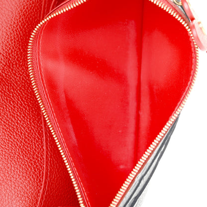 Louis Vuitton Empreinte Bloom Flower Emilie Wallet Marine Rouge 7 of 8