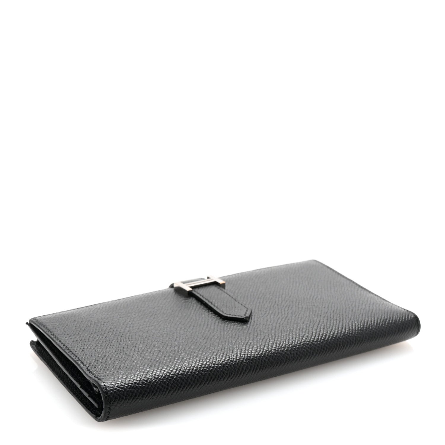 Hermes Epsom Bearn Gusset Wallet Black 4 of 6