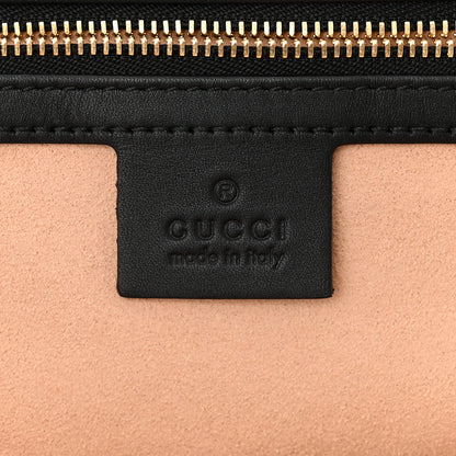Gucci Suede Patent Web Medium Ophidia Top Handle Dome Bag Nocciola Black 6 of 10
