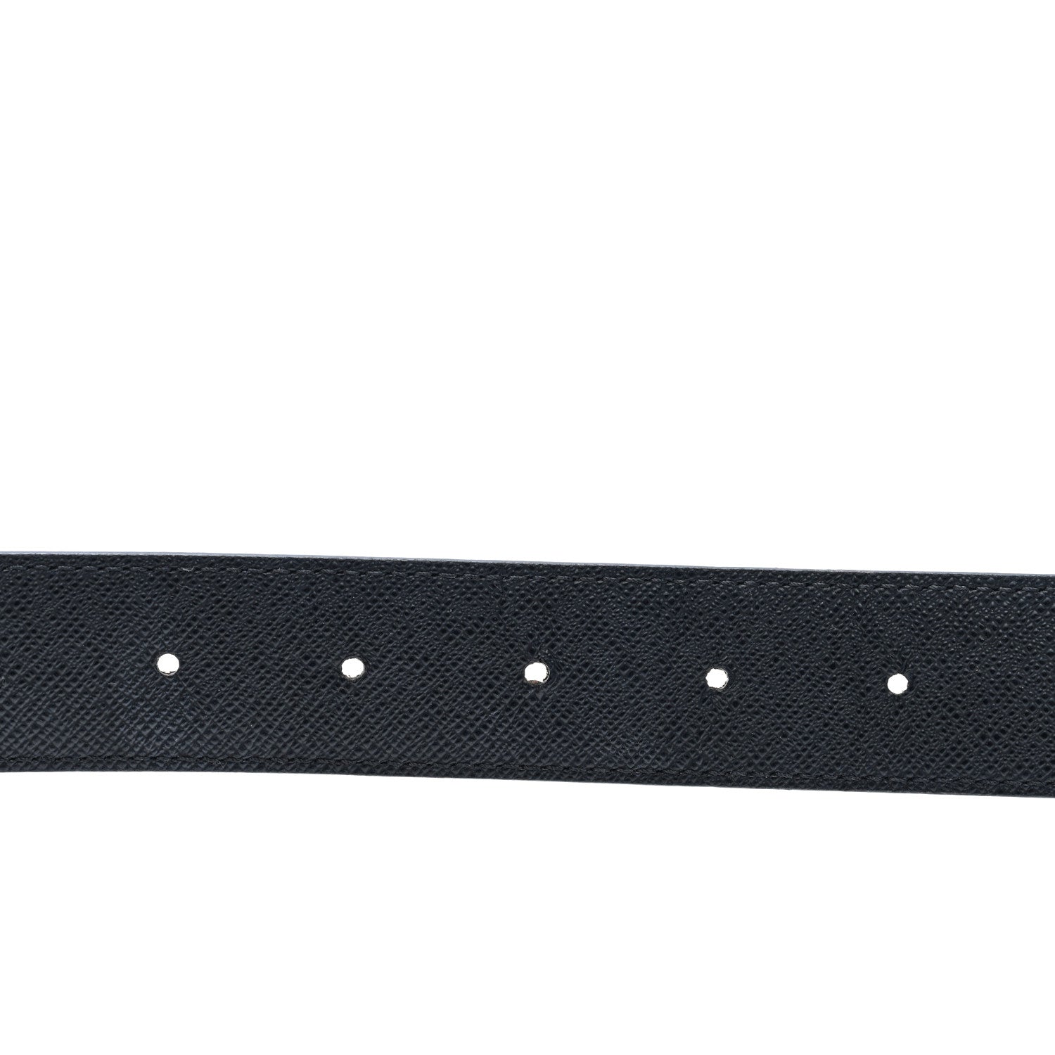 Louis Vuitton Calfskin Monogram 30mm LV Initiales Reversible Belt 75 30 Black 5 of 6