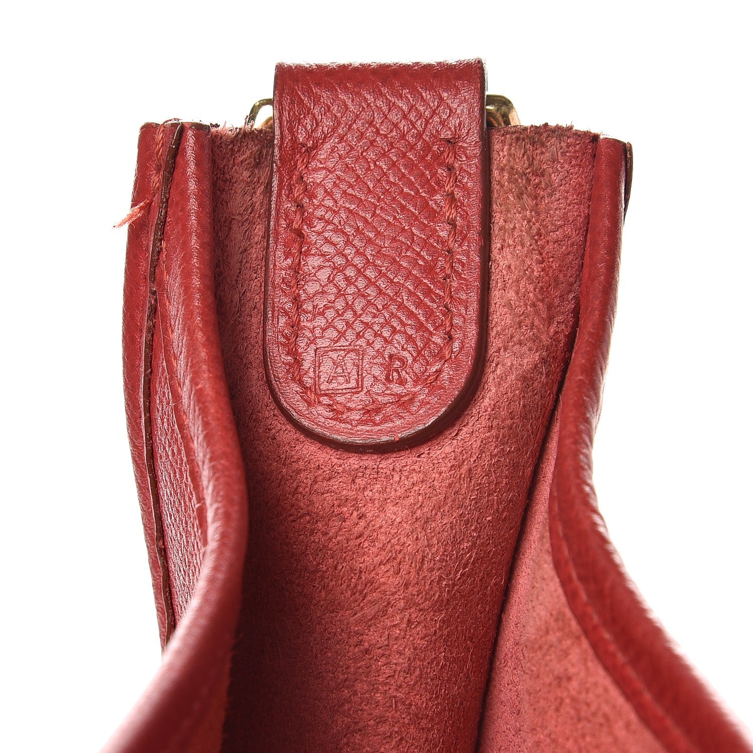 Hermes Courchevel Evelyne GM Rouge Vif 7 of 15
