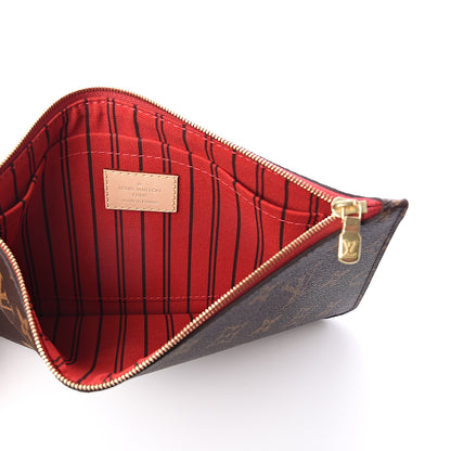 Louis Vuitton Monogram Neverfull MM GM Pochette Cherry 4 of 5