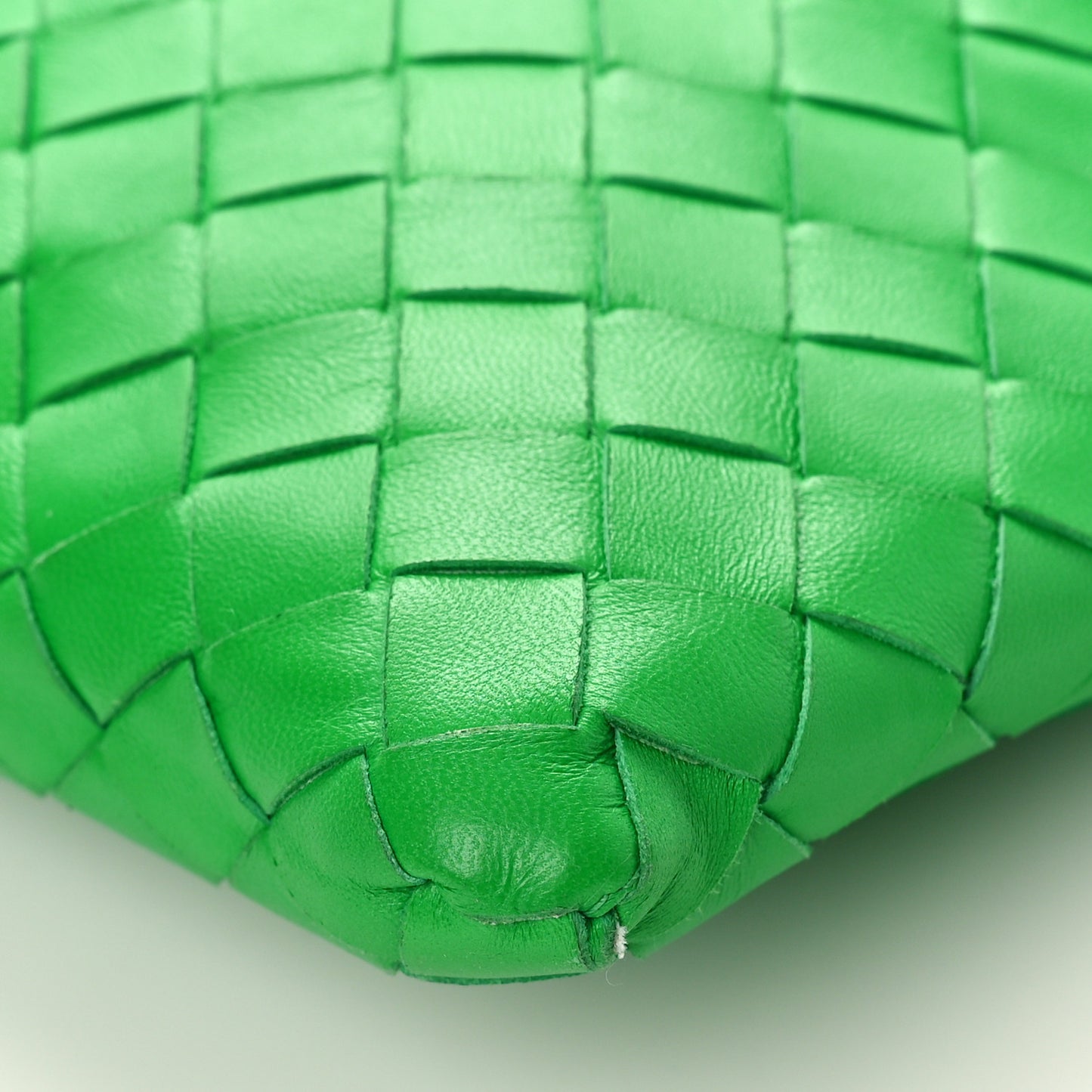 Nappa Intrecciato Pouch Parakeet