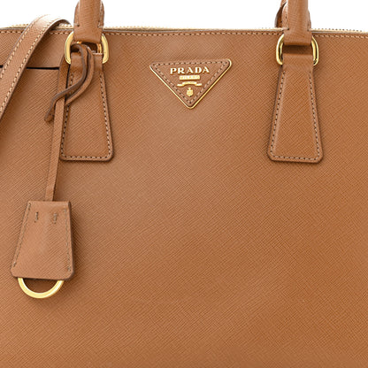 Prada Saffiano Lux Medium Promenade Tote Caramel 8 of 14