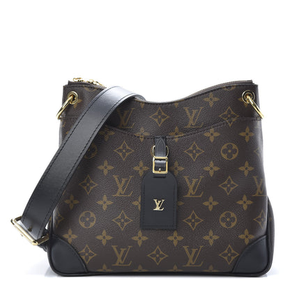 Louis Vuitton Monogram Odeon PM Black 1 of 10