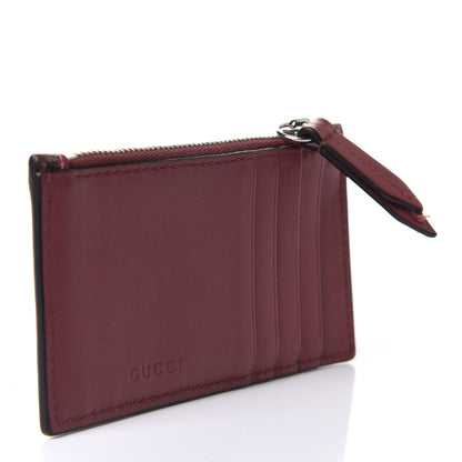 Gucci GG Supreme Monogram Blooms Coin Case Card Holder Beige Multicolor Dry Rose 3 of 8