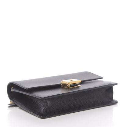 Mulberry Small Classic Grain Cheyne Clutch Black 4 of 10