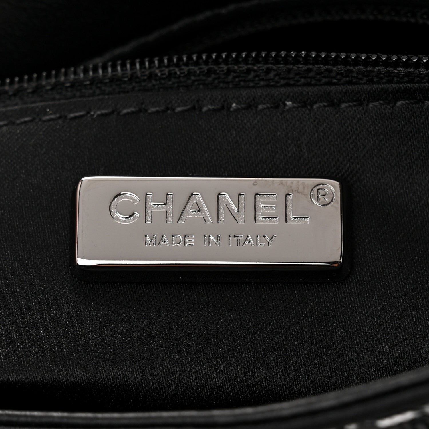 Chanel Sequin Lambskin Mini Flap Silver Black 6 of 10