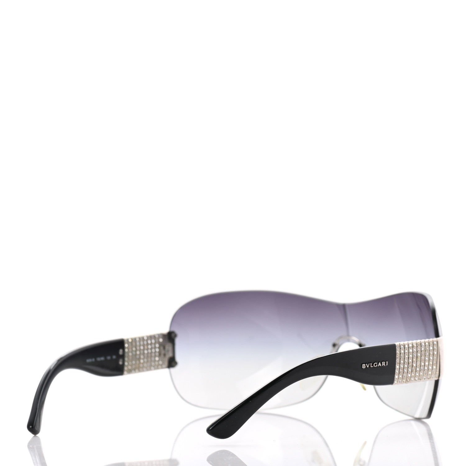 Bulgari BVLGARI Crystal Sunglasses 6030-B Black 4 of 12