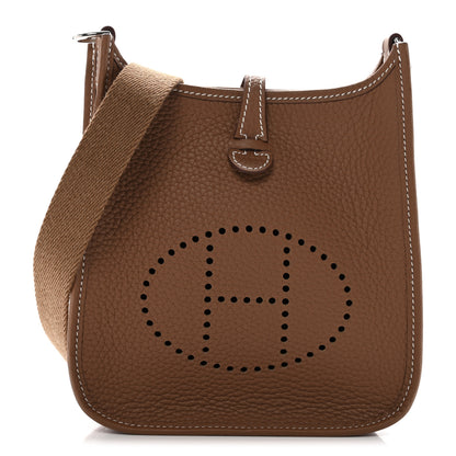 Hermes Taurillon Clemence Evelyne TPM Gold 1 of 11