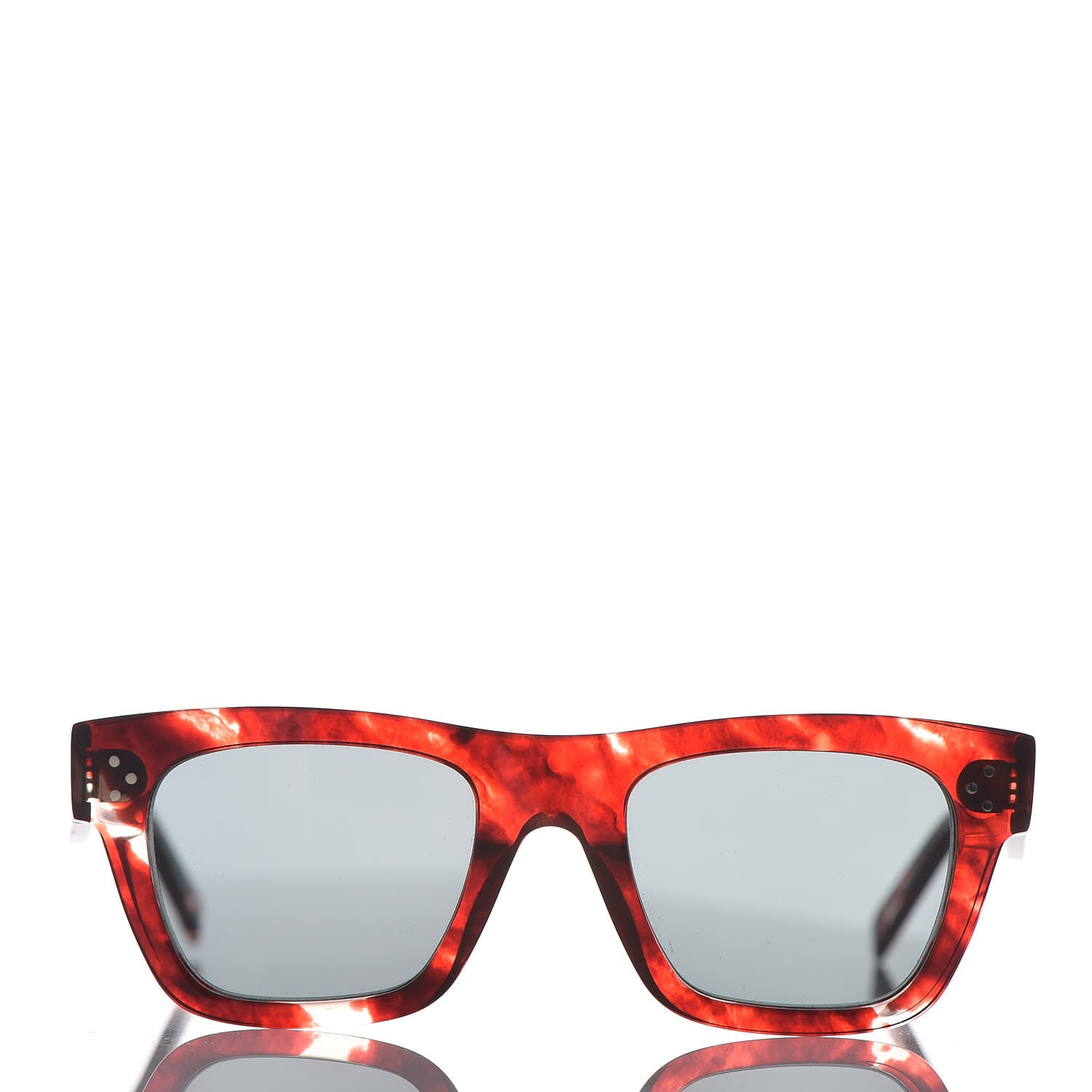 Celine Acetate Black Frame 02 Sunglasses CL40009I Brown Havana 3 of 7