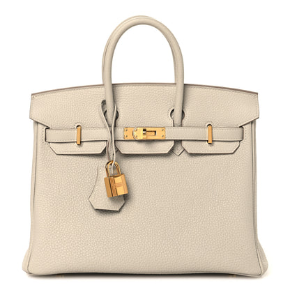 Hermes Togo Birkin 25 Beton 1 of 13