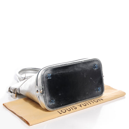 Louis Vuitton Suhali Lockit PM Silver 4 of 8