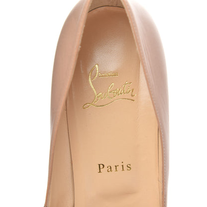 Christian Louboutin Kid New Simple 100 Pumps 39.5 Nude 7 of 10