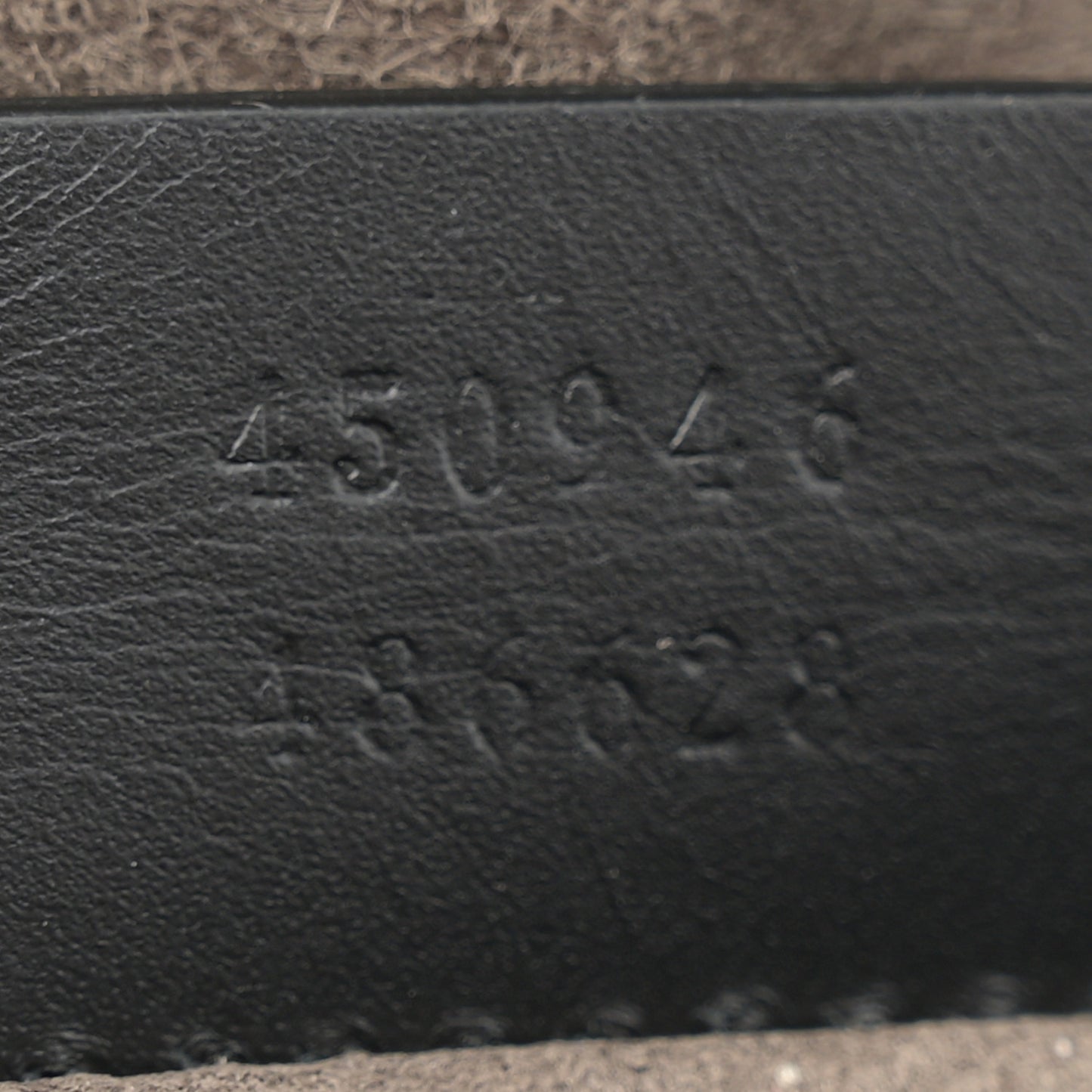 GG Supreme Monogram Belt Bag Black