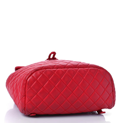 Chanel Lambskin Quilted Large Urban Spirit Backpack Red 4 of 16