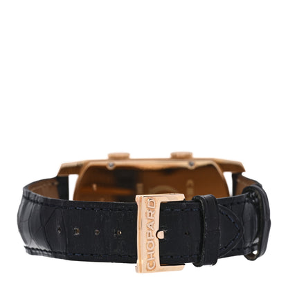 Chopard 18K Yellow Gold Alligator 29mm Dual Tec Automatic Watch 3 of 5