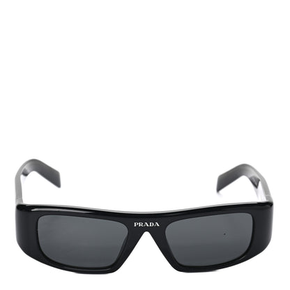 Prada Acetate Sunglasses SPR 20W Black 2 of 8