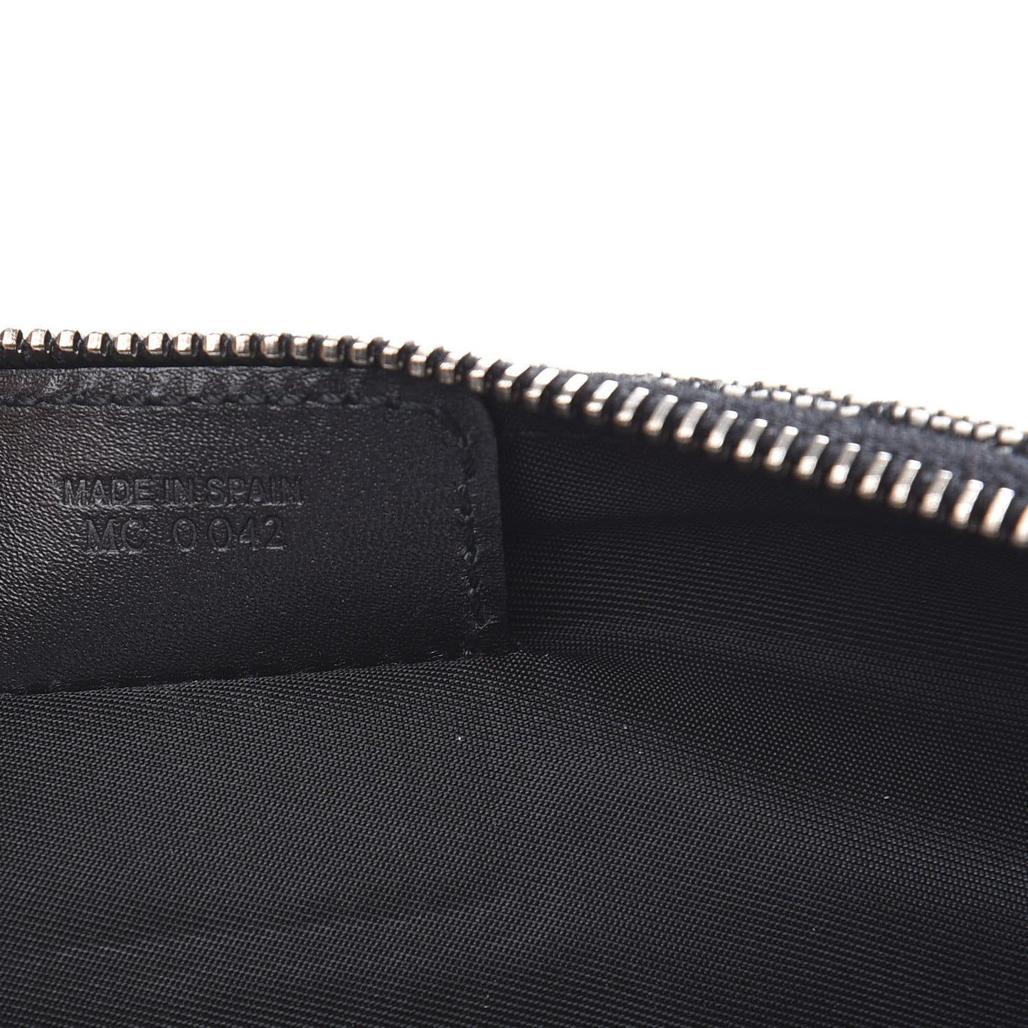 Monogram Mini Saddle Pochette Black