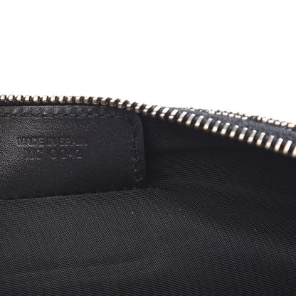 Christian Dior Monogram Mini Saddle Pochette Black 7 of 9