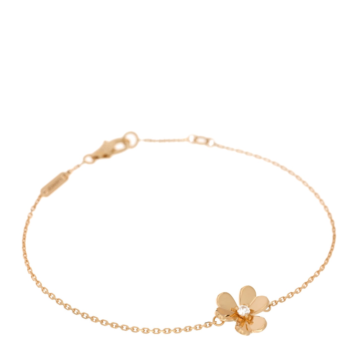 18K Yellow Gold Diamond Mini Frivole Bracelet